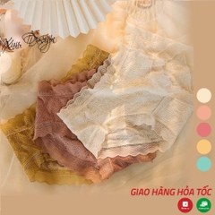 ĐỒ LÓT - SET 10 QUẦN LÓT PHỐI REN NƠ NỮ