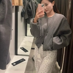 ÁO DẠ Z.R 2 LỚP CHUN GẤU NỮ