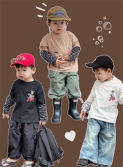 COMBO 3 ÁO SIÊU NHÂN GAO ZERO DÀI TAY BÉ TRAI