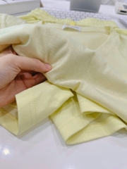 SET VÀNG CỔ TIM LOGO THÊU NỮ