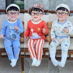 SET 3 BỘ DÀI KHỦNG LONG TONE CAM XANH BE BÉ TRAI SẴN (SALE 150k)