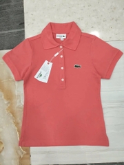 ÁO POLO CÁ SẤU MÀU CAM ĐÀO NỮ