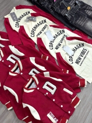 SÉT DÀI 3 MÓN COVER NEW ÁO KHOÁC BOMBER ĐỎ ÁO PHÔNG QUẦN JEAN BÉ TRAI