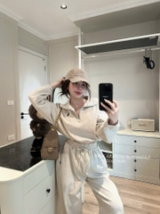 SET BỘ DÀI NỈ THÊU NGỰA 3 MÀU NỮ THU ĐÔNG