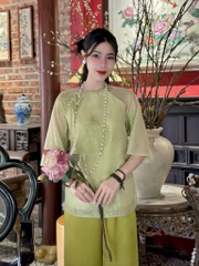 SET PHÁP PHỤC CỔ TẾT CÚC NGỌC (Sale 150K)