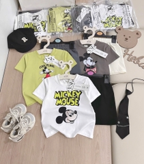 SET 3 BỘ CỘC MICKEY MOUSE TRẮNG XANH XÁM BÉ TRAI