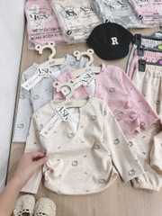 BỘ DÀI LÔNG THỎ KITTY BÉ GÁI 3 MÀU SẴN (SALE 59k)