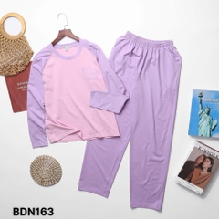 BỘ DÀI COTTON XUẤT NHIỀU MÀU NỮ THU ĐÔNG