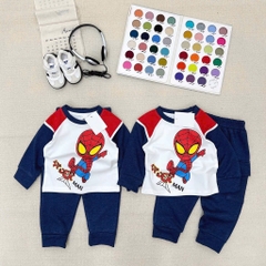 SET BỘ DÀI SPIDER - MAN QUẦN TÚI HỘP BÉ TRAI
