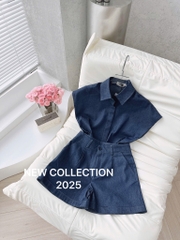 SET BỘ CỘC BÒ GIẤY TAY LIỀN NỮ