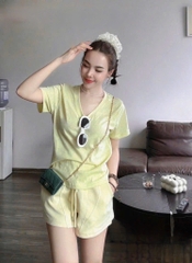 SET VÀNG CỔ TIM LOGO THÊU NỮ