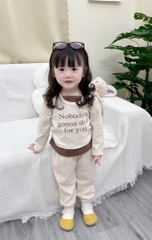 SET 2 BỘ DÀI NOBODY BE XÁM BÉ GÁI