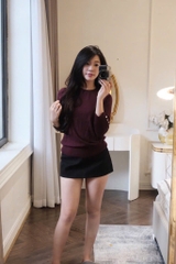 ÁO LEN BASIC KHUY TAY HOT HIT NỮ THU ĐÔNG