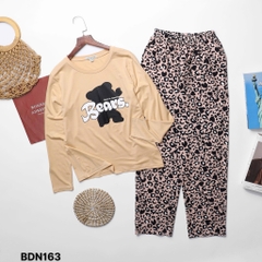 BỘ DÀI COTTON XUẤT NHIỀU MÀU NỮ THU ĐÔNG