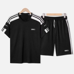 BỘ NAM CỔ TRÒN PHỐI KẺ 3 MÀU SẴN (sale 75k)