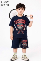 SET BỘ SIZE ĐẠI TUNG TUNG SAHUR CAPUCHINO BÉ TRAI