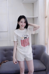 SET MÈO BẮP RANG BƠ MIX SOOC NỮ