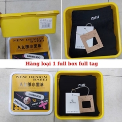 QUẦN LEGGING HỘP VÀNG MIU NỮ