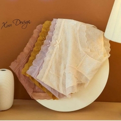 ĐỒ LÓT - SET 10 QUẦN LÓT PHỐI REN NƠ NỮ
