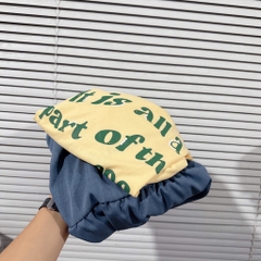 SET ÁO VÀNG CHÂN VÁY XANH DÀI NỮ