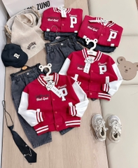 SET SNOOPY ĐỎ TRẮNG BÉ TRAI