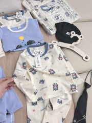 SET 2 BỘ DÀI MICKEY TONE XANH BÉ TRAI (XẢ 99k)