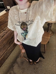 SET ÁO REN TƠ CÔ GÁI CV ĐUÔI CÁ NỮ (LOẠI ĐẮT)