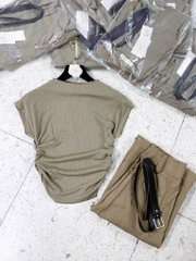 SET ÁO NÂU CHÂN VÁY NÂU NỮ