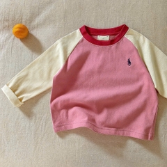 SET 3 ÁO NGỰA PHỐI MÀU DÀI TAY BÉ GÁI SẴN