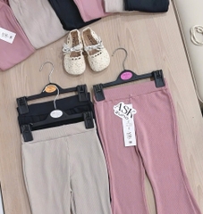 SET 3 QUẦN TĂM LOE DÀI TONE BE HỒNG ĐEN BÉ GÁI