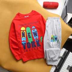 BỘ COTTON XUẤT DƯ BÉ TRAI ĐẠI ĐẦU MÙA