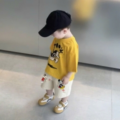 SET 3 BỘ ĐỎ VÀNG XANH CHO BÉ TRAI