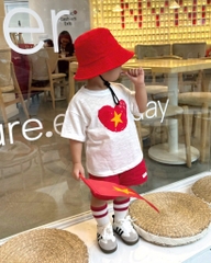 SET CỘC VIỆT NAM QUẦN ĐỎ SIÊU XINH BÉ TRAI