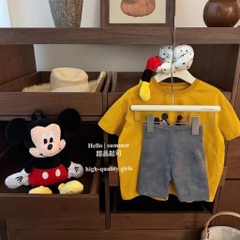 SET BỘ MICKEY VÀNG BÉ GÁI