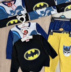 SET 2 BỘ BATMAN VÀNG ĐEN DÀI BÉ TRAI