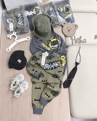 SET 2 BỘ DÀI BATMAN RÊU GHI BÉ TRAI