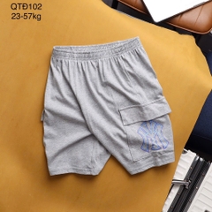 QUẦN ĐÙI COTTON SIZE ĐẠI 4 MÀU BÉ TRAI (xả 45k)