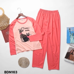 BỘ DÀI COTTON XUẤT NHIỀU MÀU NỮ THU ĐÔNG