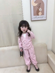 BỘ DÀI LÔNG THỎ KITTY BÉ GÁI 3 MÀU SẴN (SALE 59k)