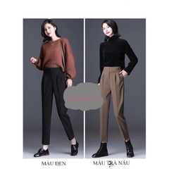 QUẦN BAGGY CẠP CHÉO 2 CÚC (xả 55k)