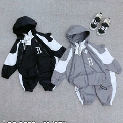 SET BỘ DÀI THỂ THAO B CÓ MŨ 2 MÀU BÉ TRAI (SALE 95k)