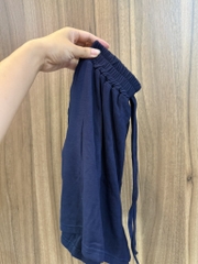 SET CỘC 3 MÓN SƠ MI KẺ DÀI TAY NỮ SẴN