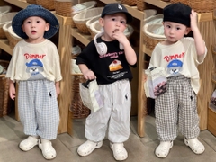 SET 3 QUẦN KẺ DÀI CHỐNG MUỖI BÉ TRAI