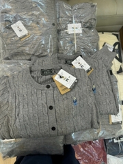 ÁO LEN XÁM CARDIGAN GẤU WHO NỮ THU ĐÔNG