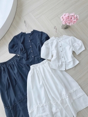SET ÁO LI SƯỜN MIX CV BÈO DÀI NỮ SẴN