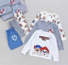 SET 3 BỘ DÀI PAW PATROL TRẮNG GHI BÉ TRAI