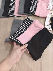 COMBO 4 QUẦN ZIP DÀI TONE GHI HỒNG BÉ GÁI