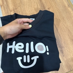 SET DÀI NỈ DƯ XỊN HELLO ĐEN NỮ THU ĐÔNG