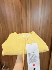 SET BỘ ÁO TƠ LI PHỐI CỔ REN HAI LỚP MIX QUẦN BAGGY NỮ