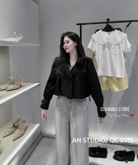 ÁO BLAZER ĐEN LOẠI ĐẮT NỮ THU ĐÔNG SẴN